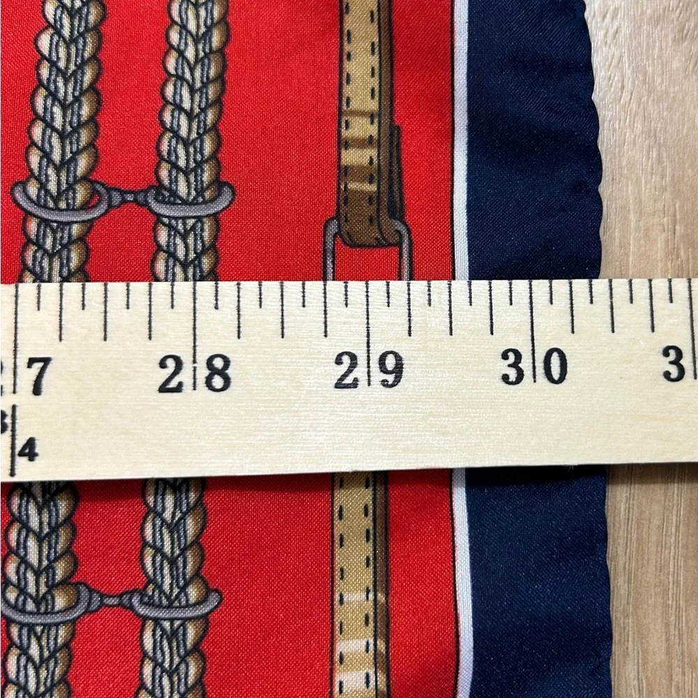 Jim Renoir Scarf Women’s 30” Square Hunting Equestrian Multi Functional‎ Classic
